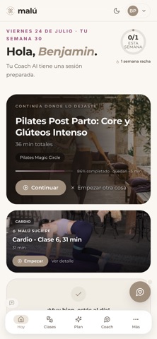 Malú Pérez App screenshot
