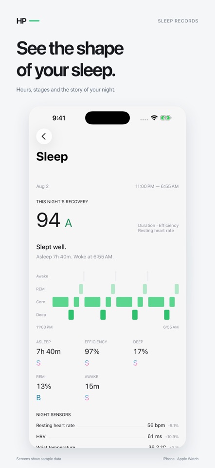 HP — your body's health bar screenshot 2