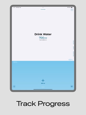 Counter - Progress Tracker iPad screenshot