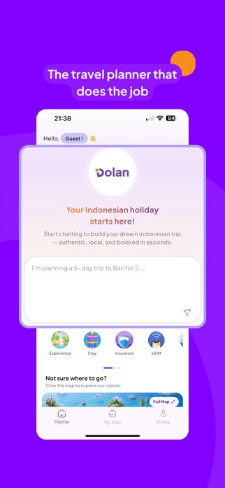 Dolan – Trip Planner Screenshot 1 of 6