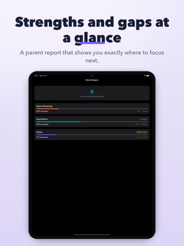 NNAT Test Prep iPad screenshot