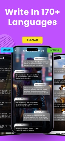 Text Story: Chat Story Maker iPhone screenshot