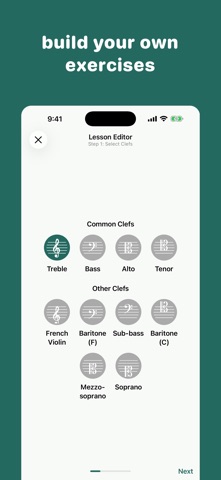 Clefs: Note Reading Trainer Screenshot 8 of 8