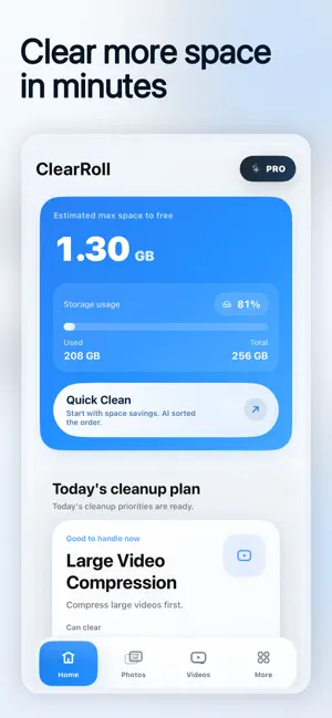 ClearRoll - Photo Cleaner screenshot 1