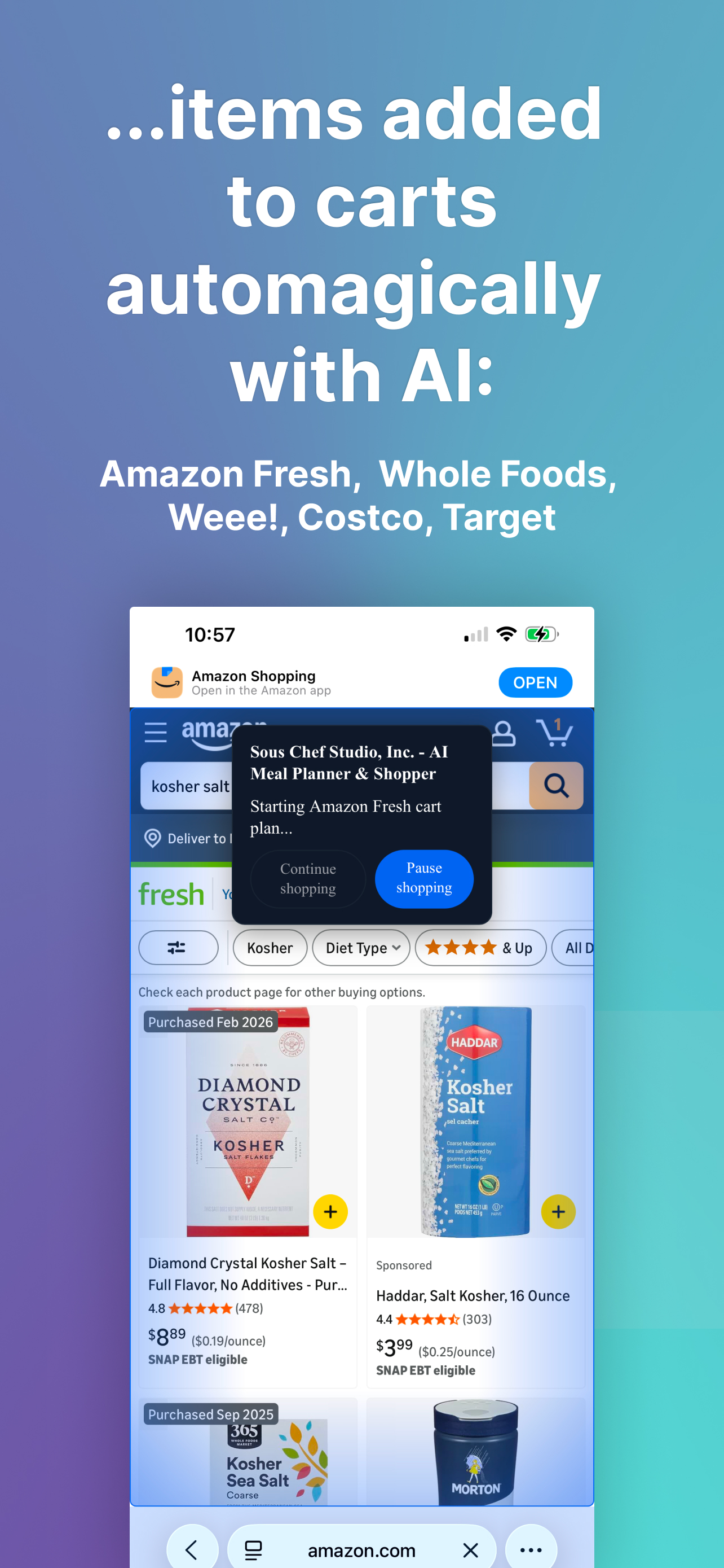 AI Meal Planner and Shopper screenshot 2