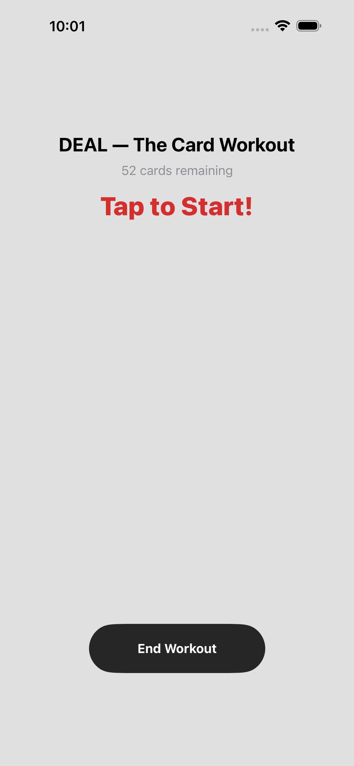 Screenshot 3 of DEAL — The Card Workout