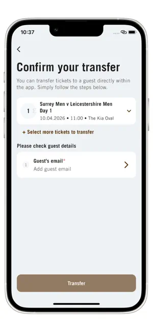 The Kia Oval iPhone screenshot 5