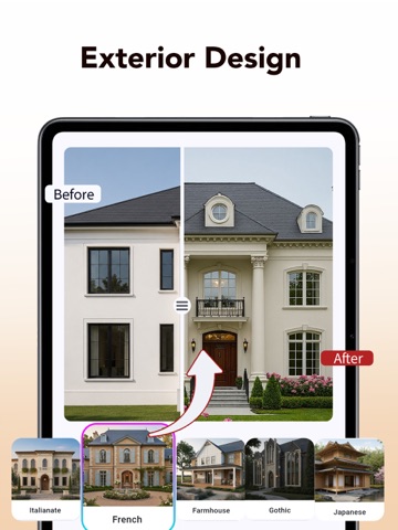 3B Decor AI Home Design iPad screenshot