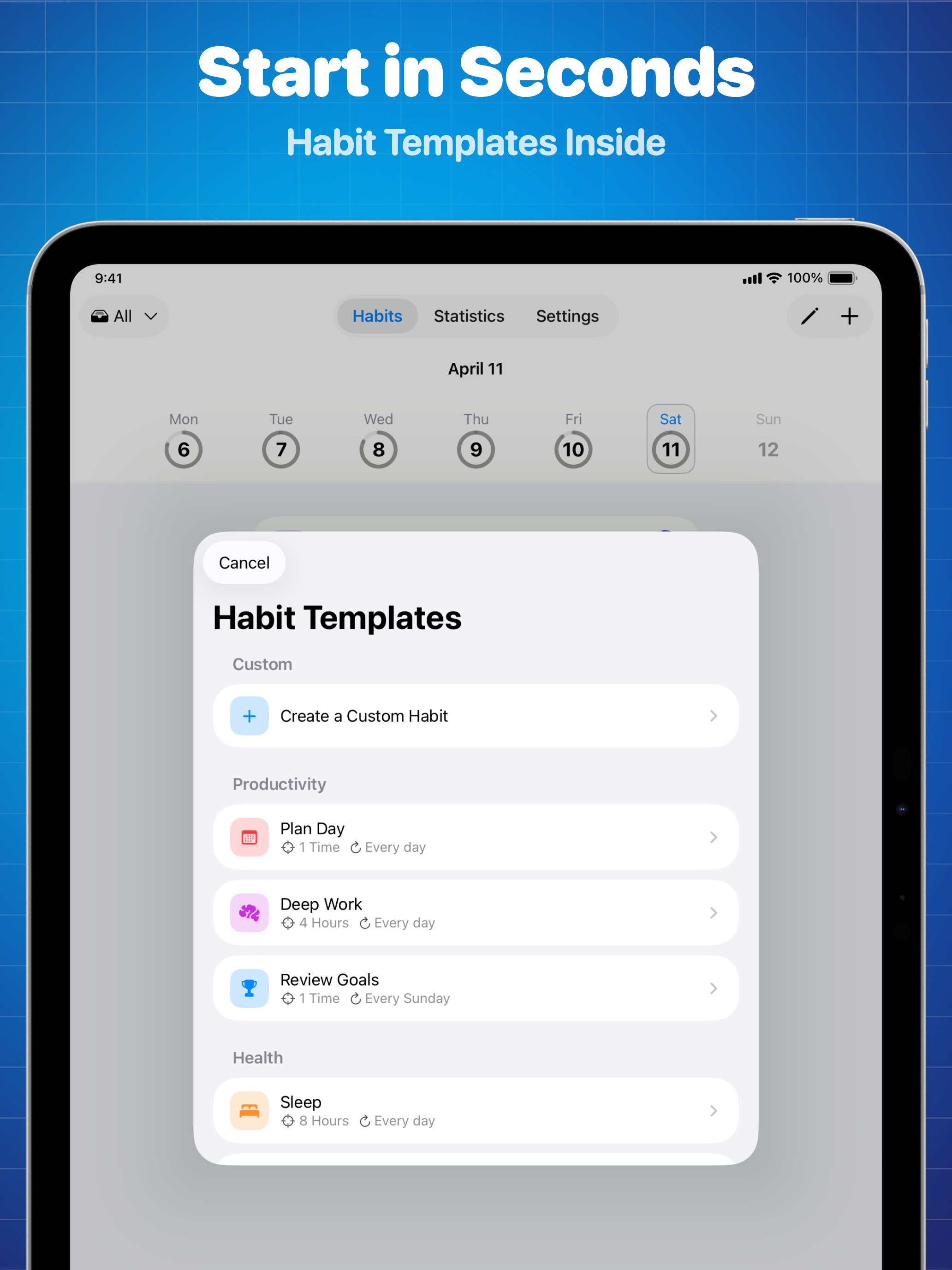 Habits: Streak & Habit Tracker screenshot 20