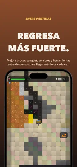 Captura de pantalla de Digline: Minería Relajante en iPhone 3