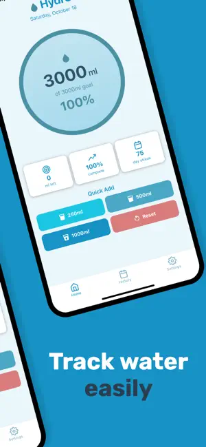 Hydr8: Daily Water Tracker screenshot 2