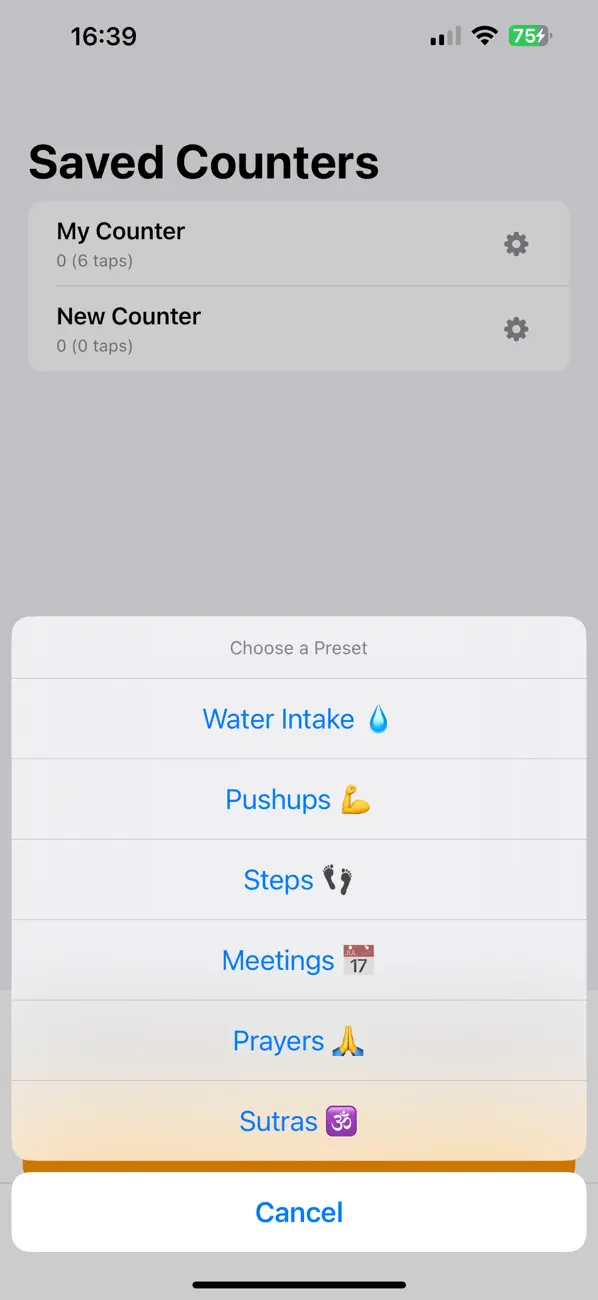 #3. Tiny Counter (iOS) Ved: Angel App Publishing Ltd.
