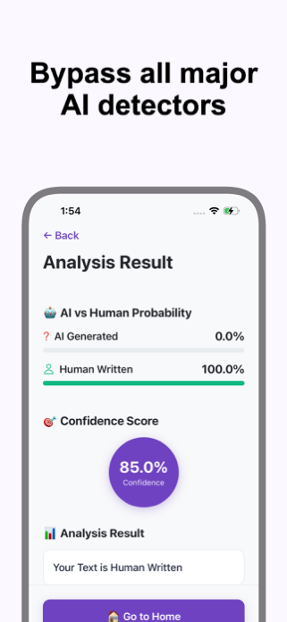 Gptzero humanize ai Screenshot 1 of 4