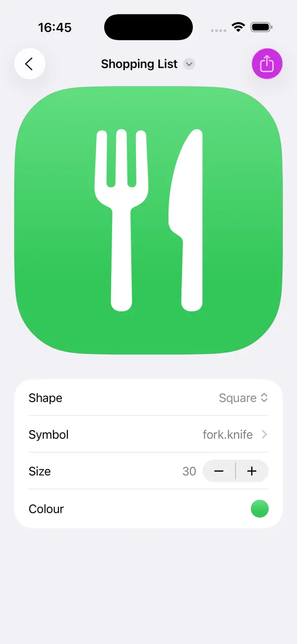 Screenshot #2 pour App Icon Maker