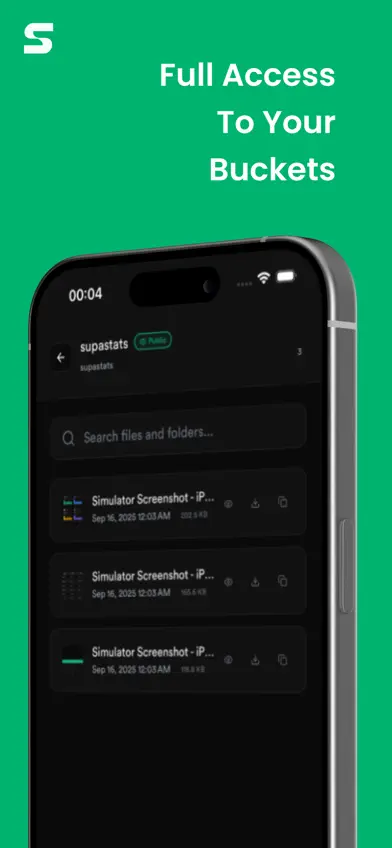 Supastats : Track Supabase screenshot 3