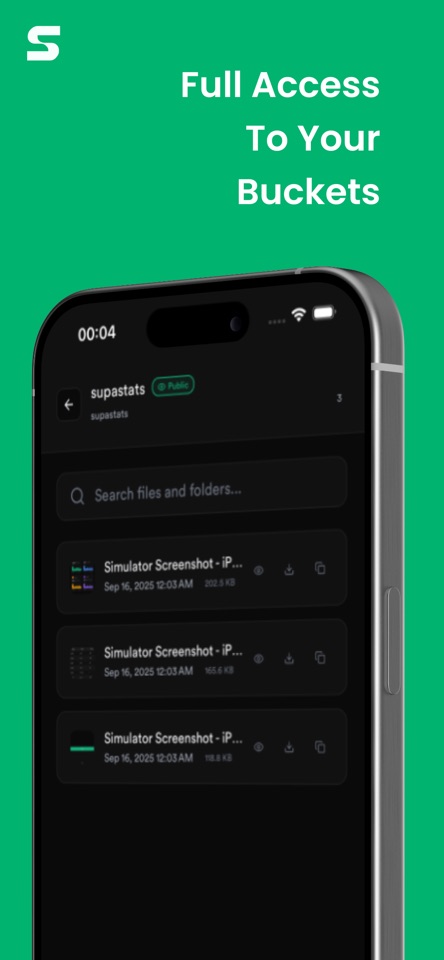 Supastats : Track Supabase screenshot 3