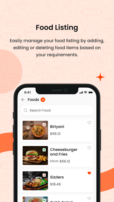 WPFM Food Delivery Screenshot