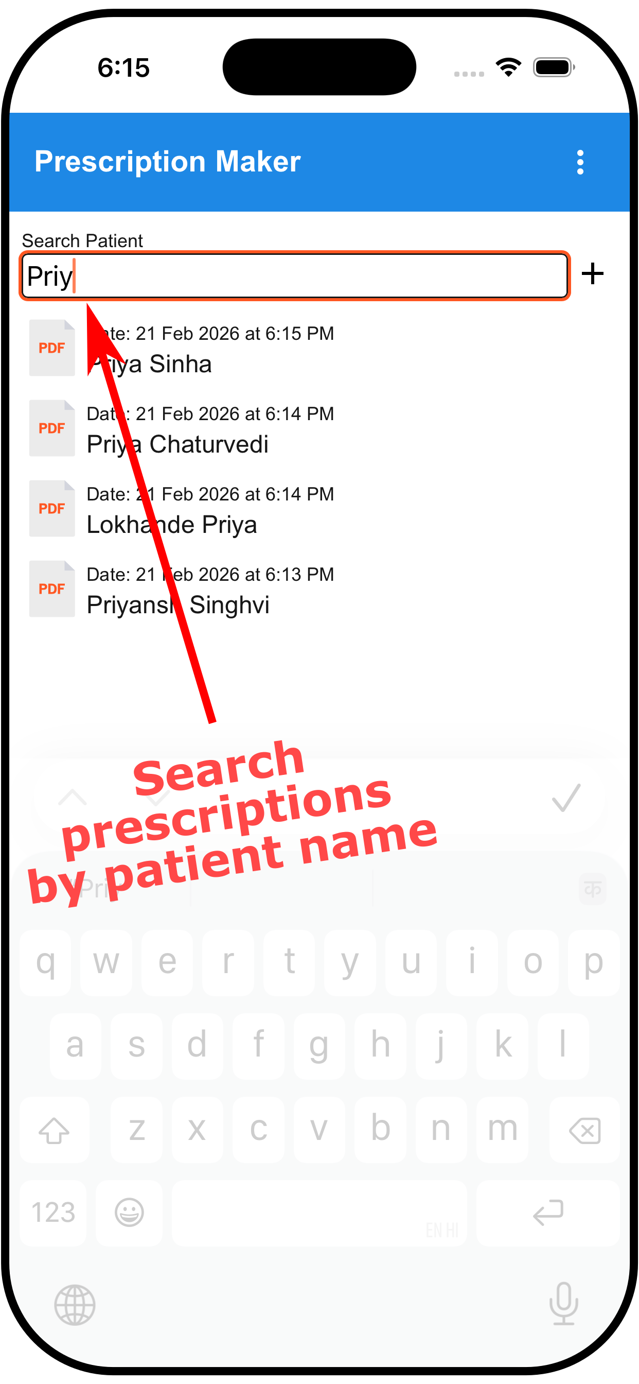 Digital Prescription Maker