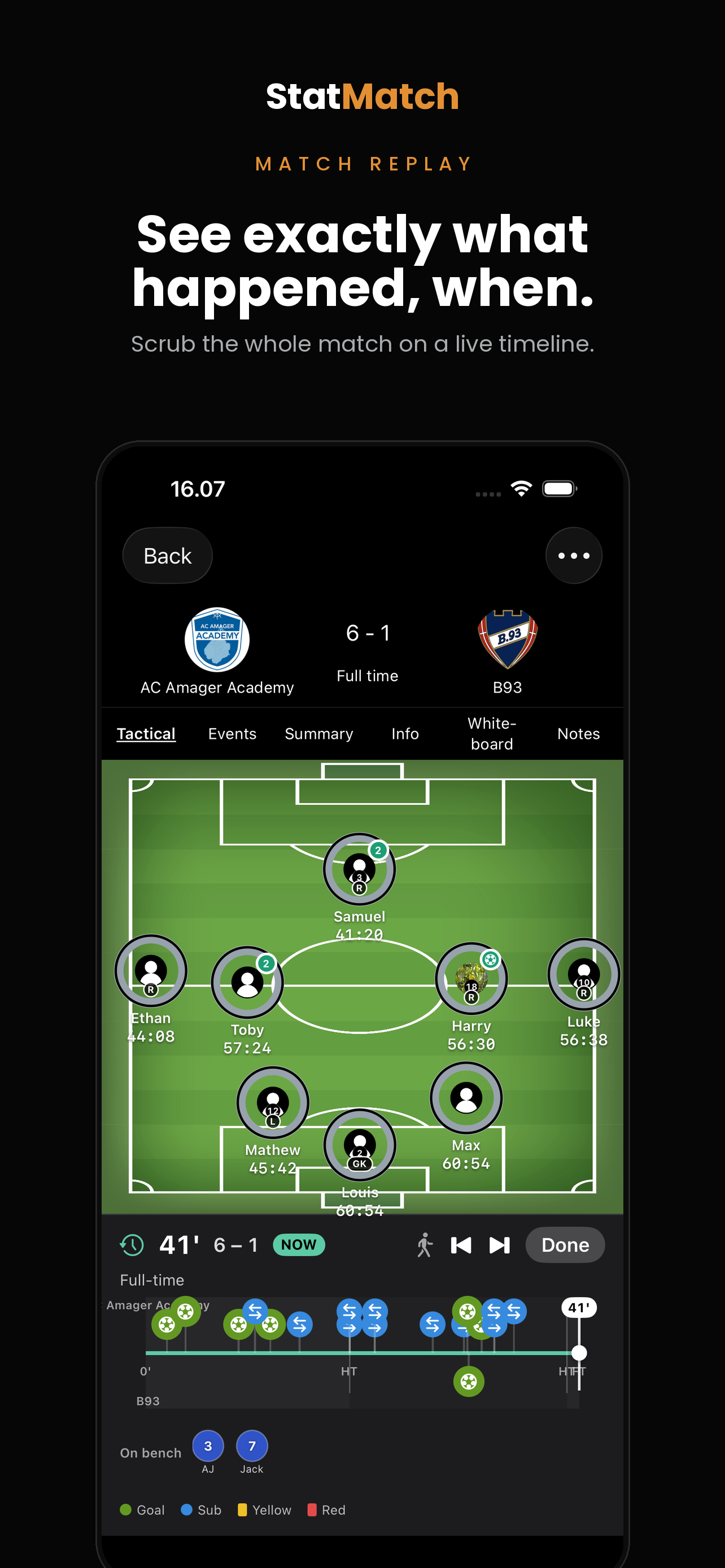 StatMatch: Soccer Coach screenshot 5