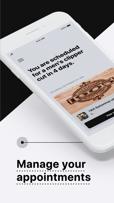 1905 Barbershop iPhone screenshot 2 - Lifestyle app