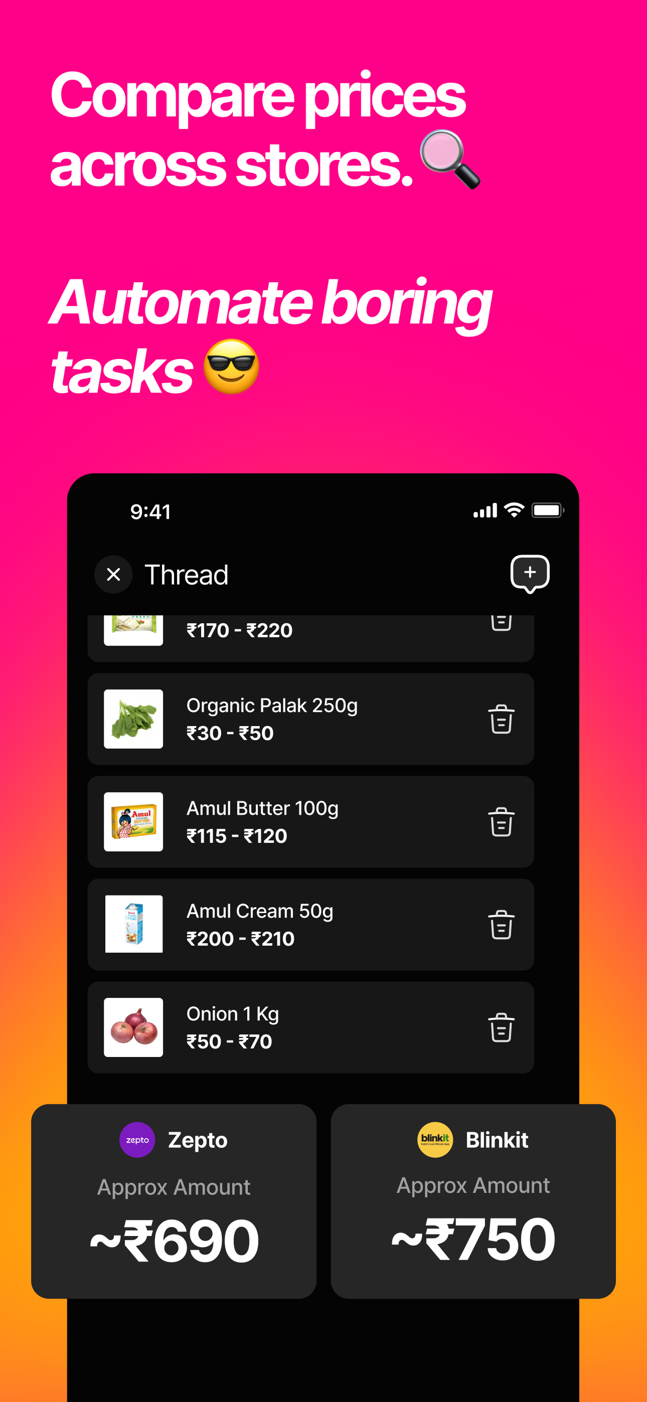 Zave: AI Shopping Assistant