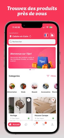 Tijari iPhone screenshot