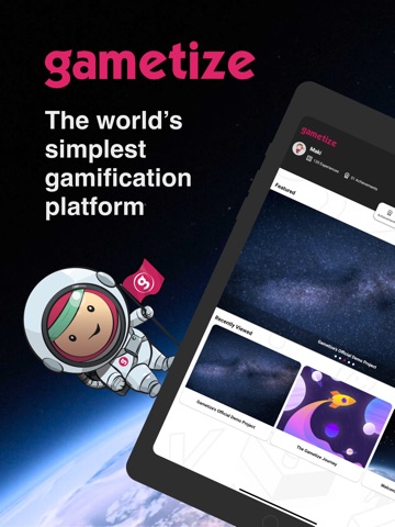 Gametize: Explore Experiences iPad screenshot