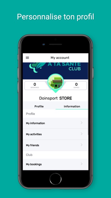 A ta Santé Club Screenshot