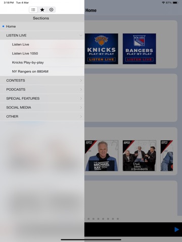 ESPN New York iPad screenshot