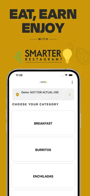 Smarter Restaurant screenshot 1