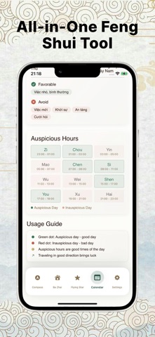 Feng Shui Compass: Luopan iPhone screenshot