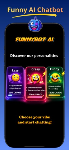 AI Chatbot – FunnyBot AI Screenshot 1 of 4