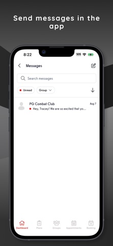 PG County Combat Club iPhone screenshot