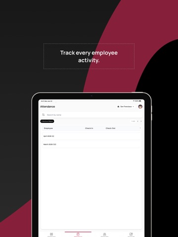 mobo Employee for Odoo iPad screenshot
