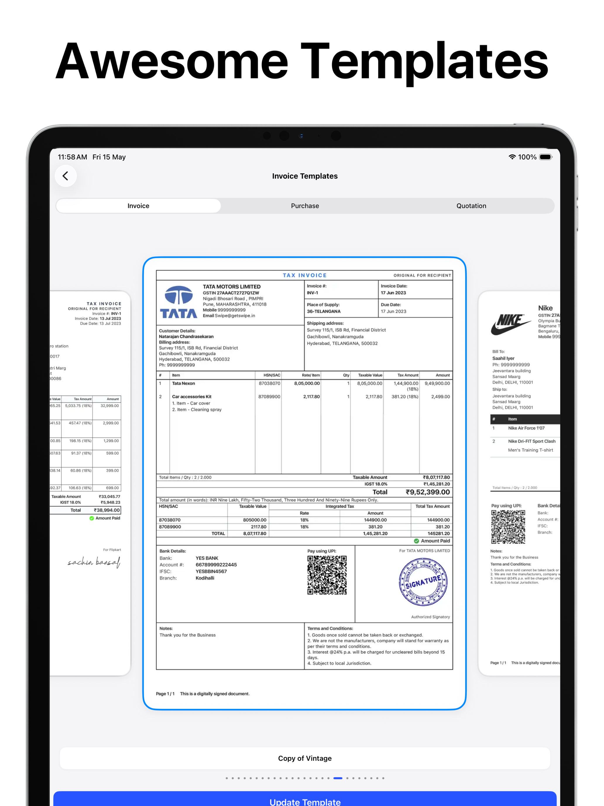 Swipe - Billing, Invoicing App screenshot 11
