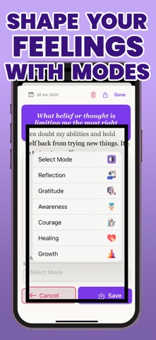 Journify - Gratitude Journal Screenshot 4 of 6