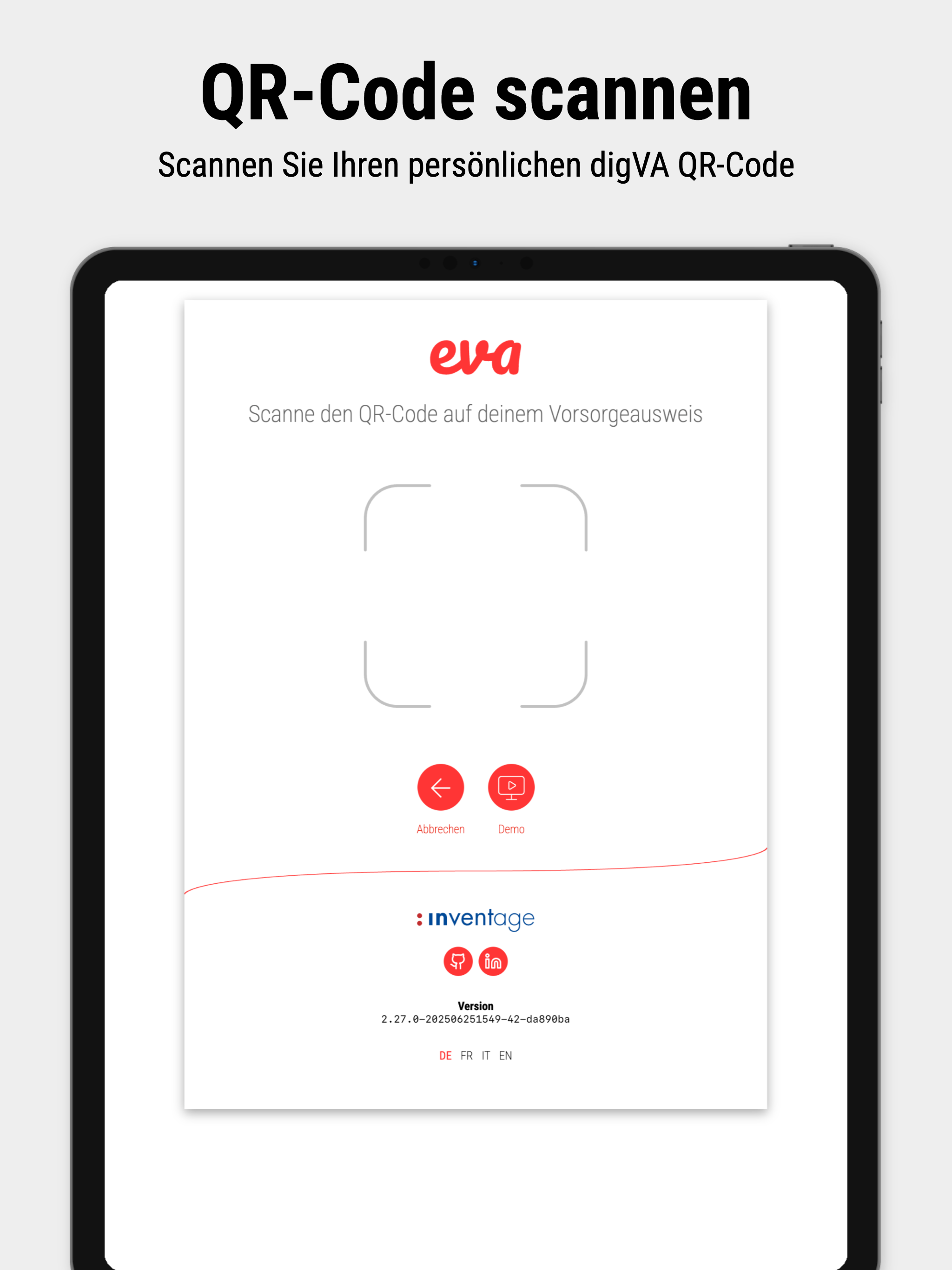 eVorsorgeausweis