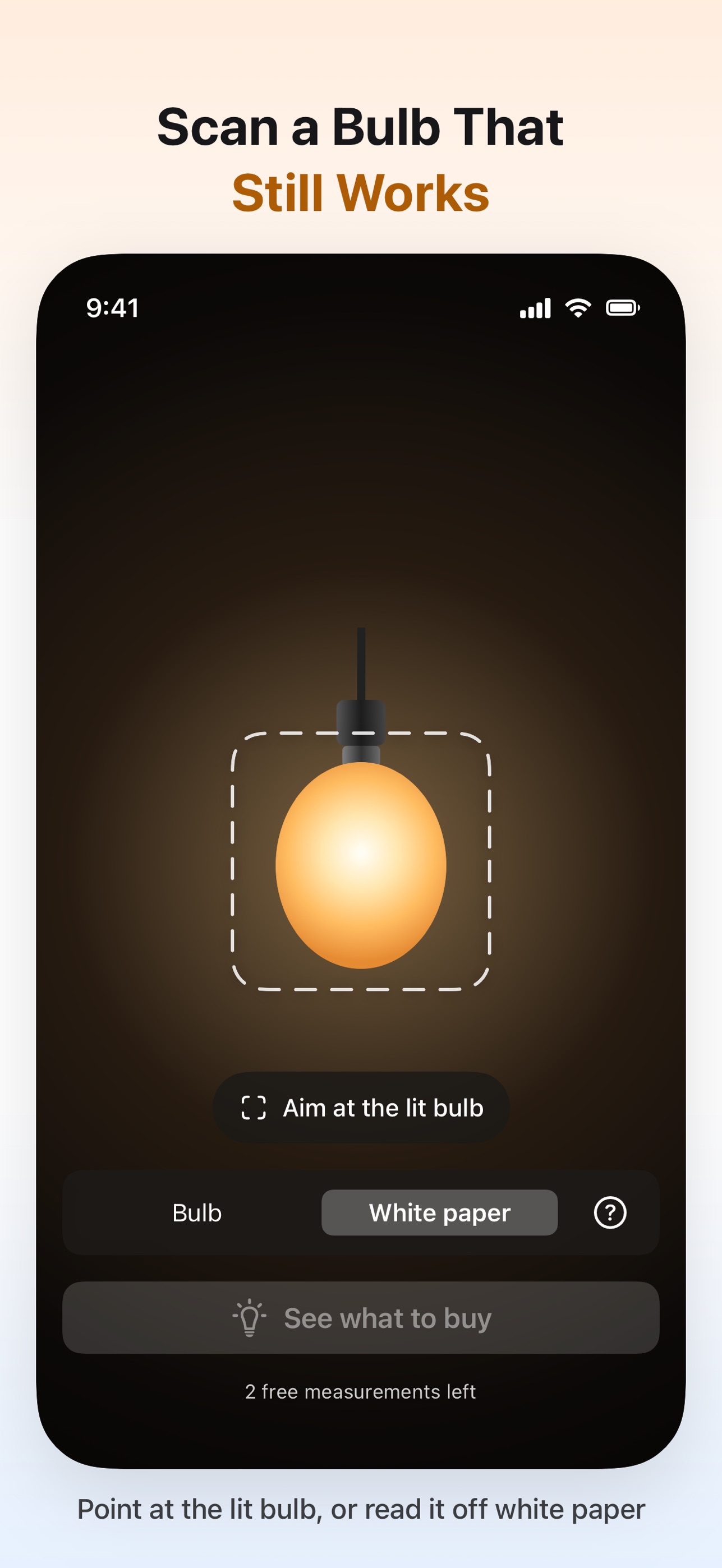 Screenshot 2 of BulbMatch: Light Bulb Color