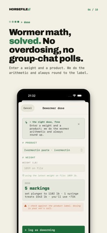 Horse Health Log : HORSEFILE screenshot