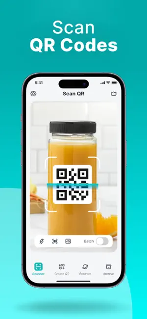 QR Code Reader & Scanner・ screenshot 1