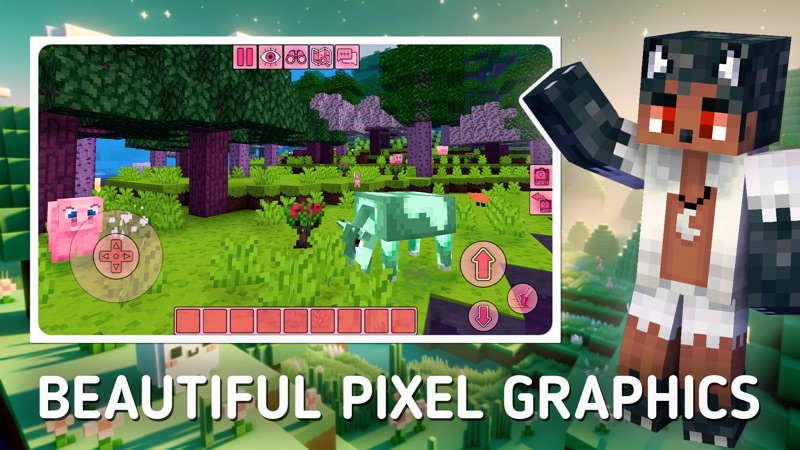 Kawaii World - Craft and Build screenshot 4