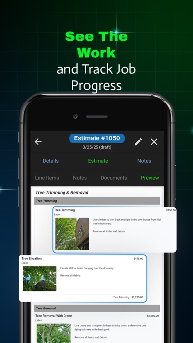 WorkQuote: Estimate & Invoice iPhone screenshot 5 - Business app