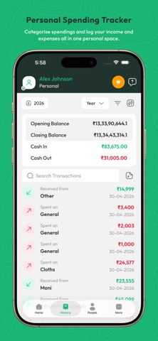 Khata Tracker: Ledger Book App Screenshot 3 of 10