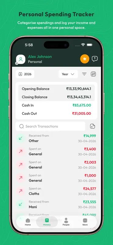 Khata Tracker: Ledger Book App screenshot 3 of 10