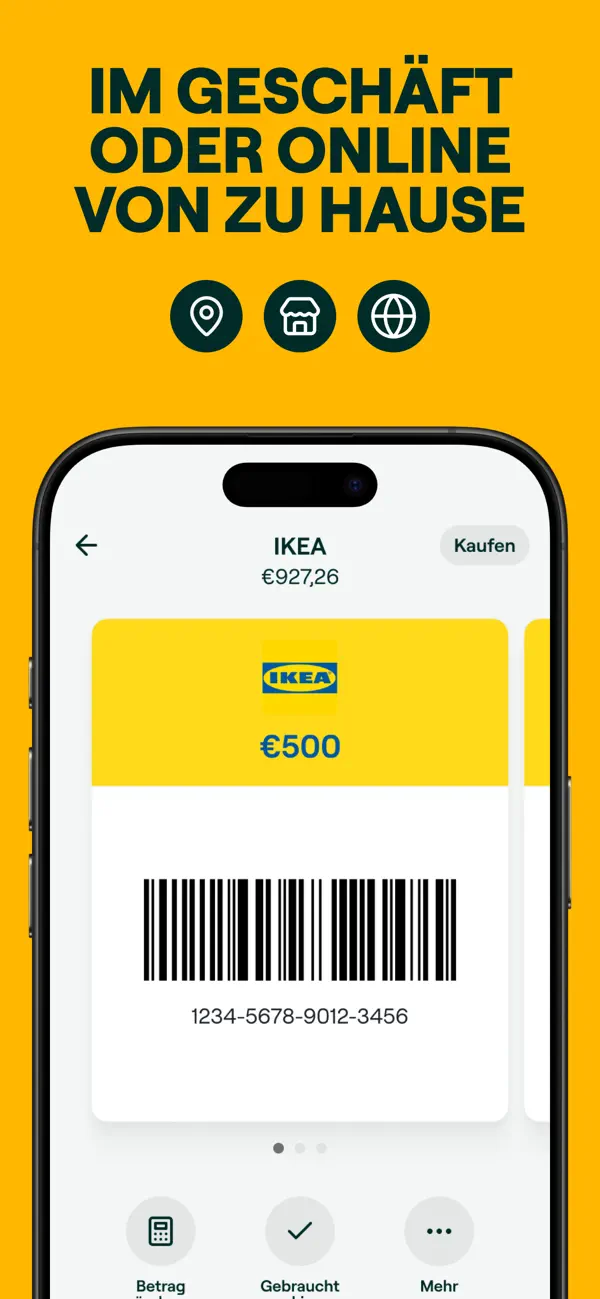 Bitrefill iPhone App Screenshot 5 – Finanzen