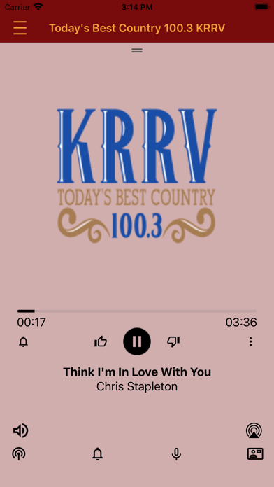 KRRV 100.3 Screenshot