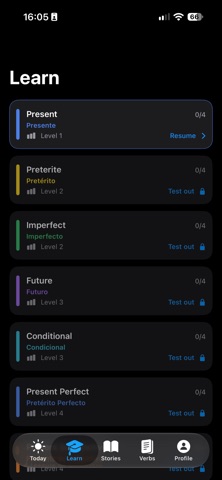 Conjugation Station: Spanish screenshot 2