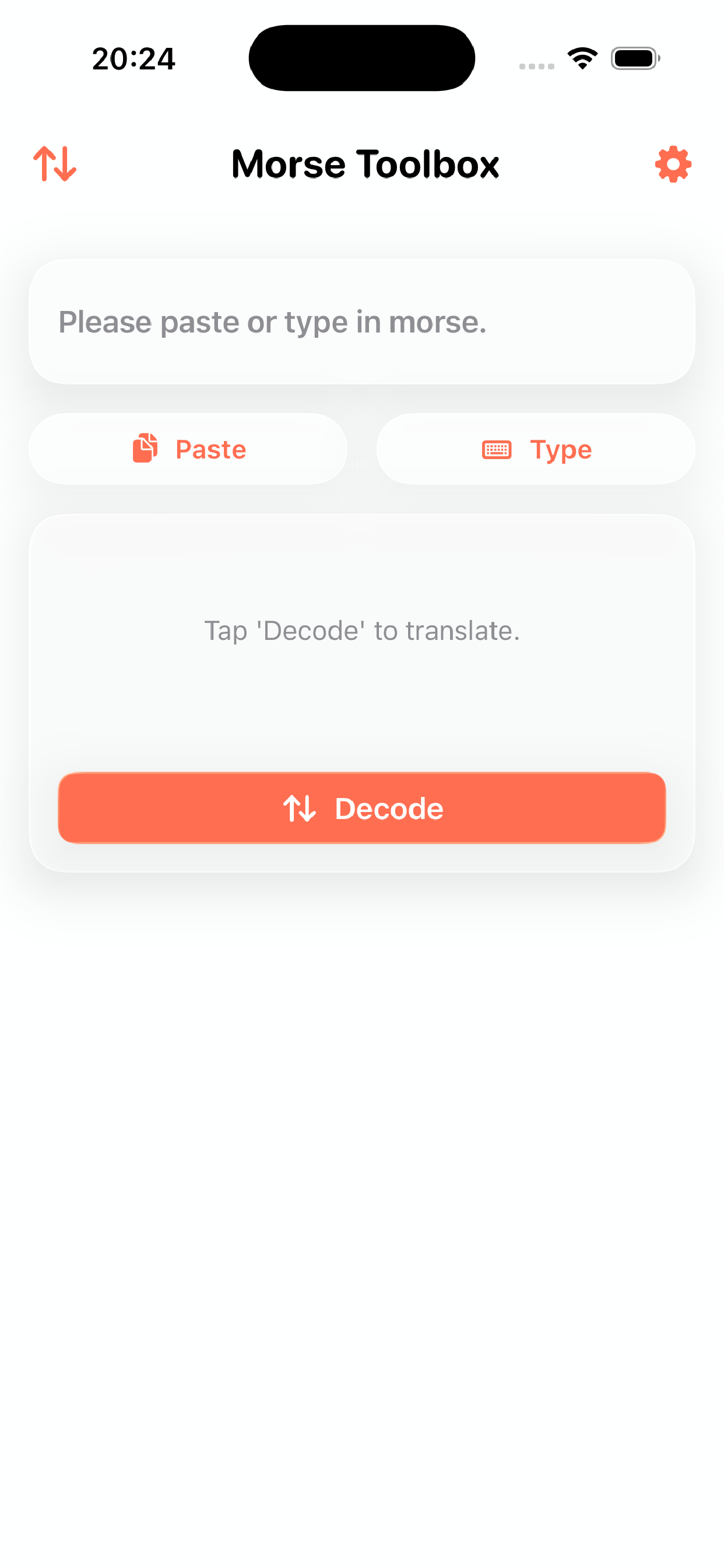 Morse Toolbox screenshot 2