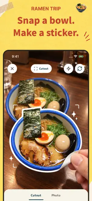 RAMEN TRIP: Photo Sticker Book screenshot 1