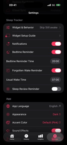 zZz Widgets: Sleep Tracker Screenshot 9 of 9